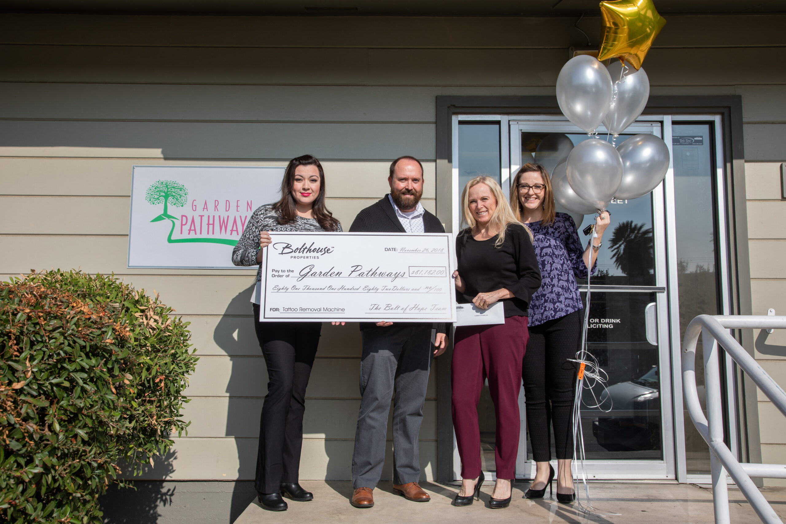 Bolthouse Properties’ Employees Grant a ‘Bolt of Hope’