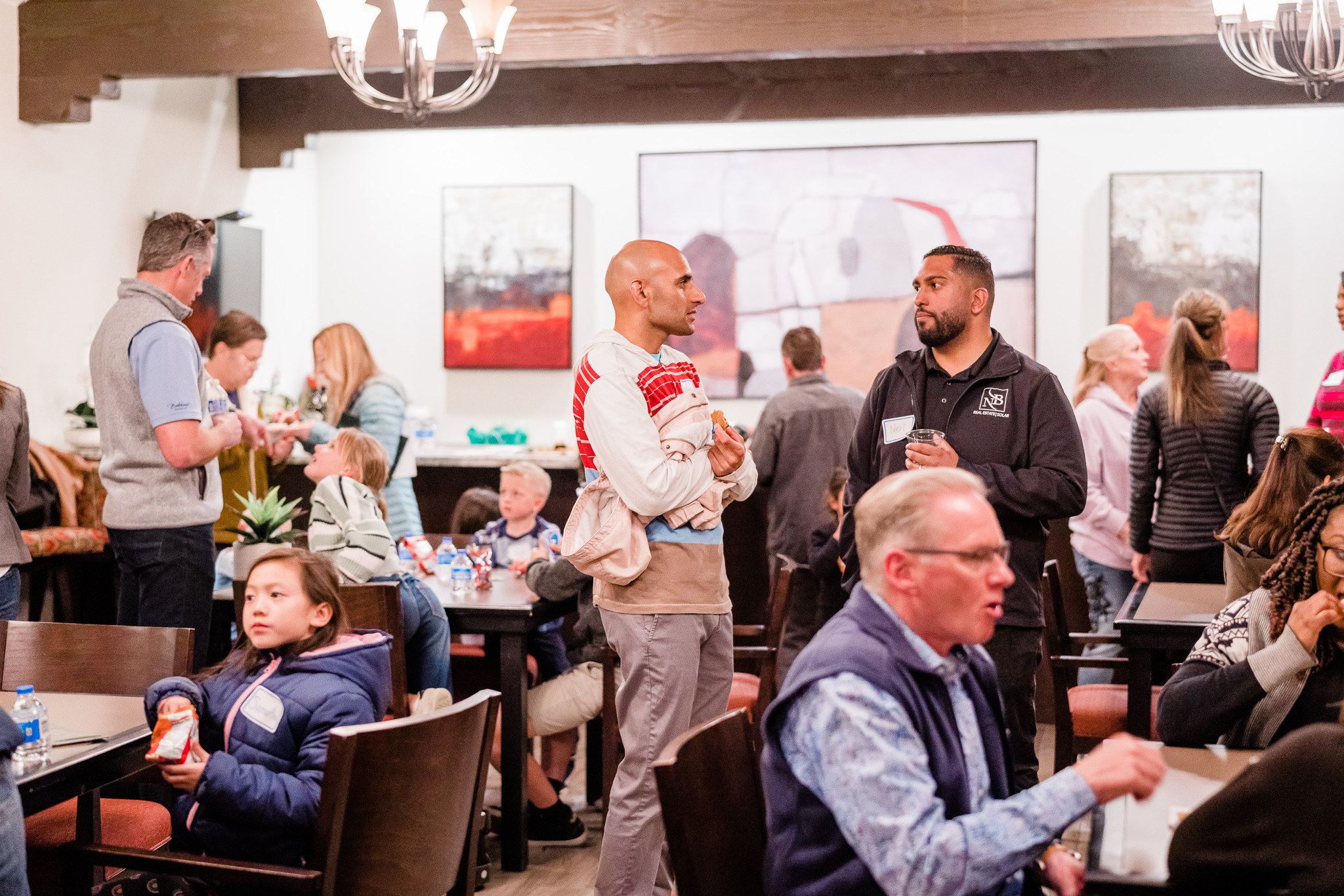 A neighborhood social