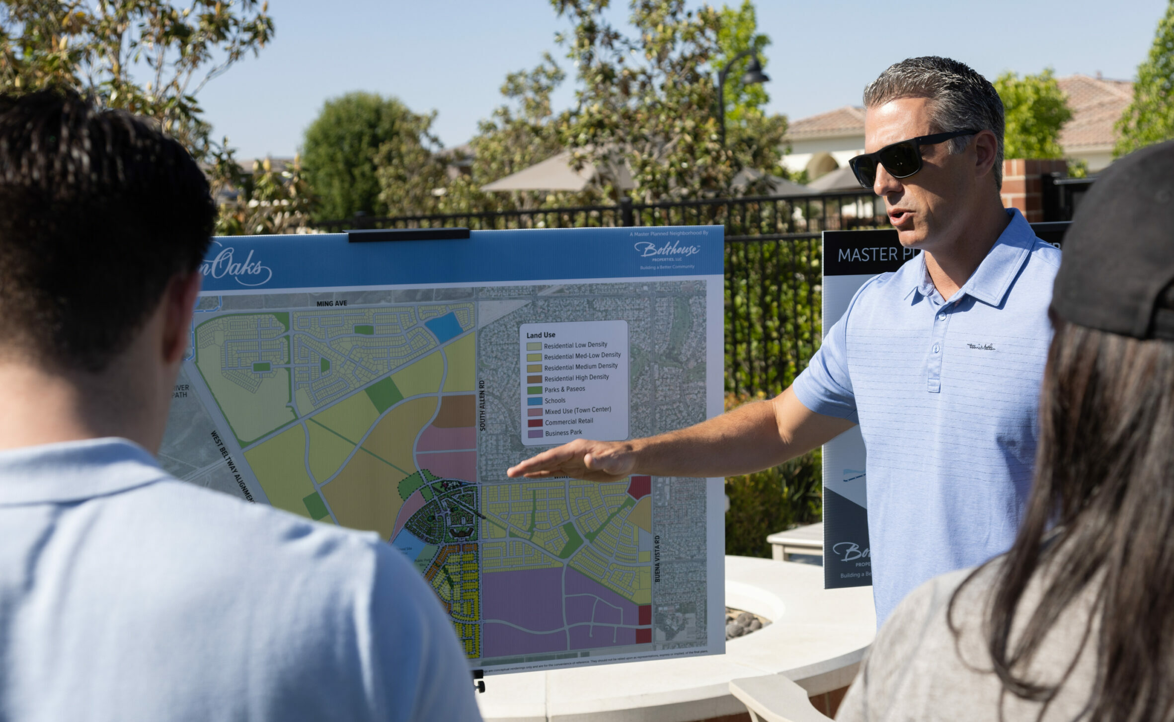 Real Estate Brokers Gather in Seven Oaks for Master Plan Open House