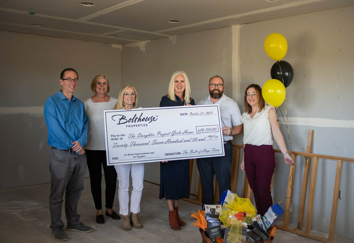 Bolt of Hope Helps Fund New Art Room for Local Non-Profit