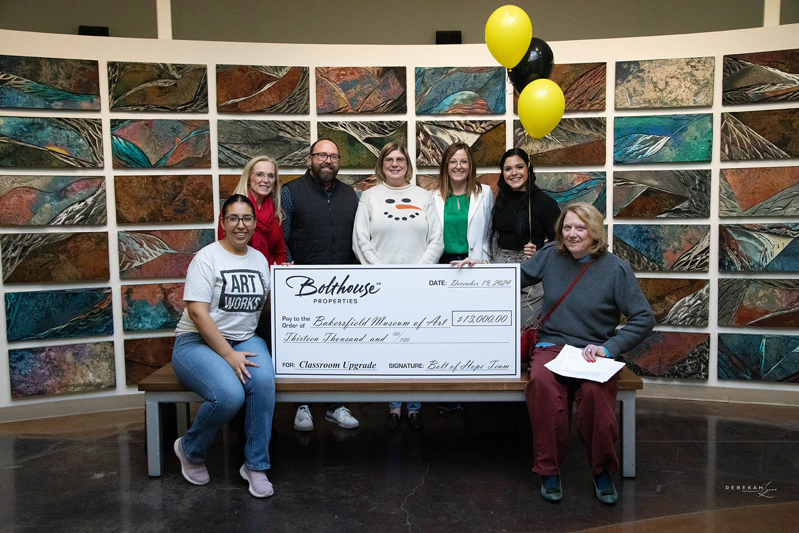 Bolt of Hope Grant Supports Bakersfield Museum of Art’s Classroom Renovation